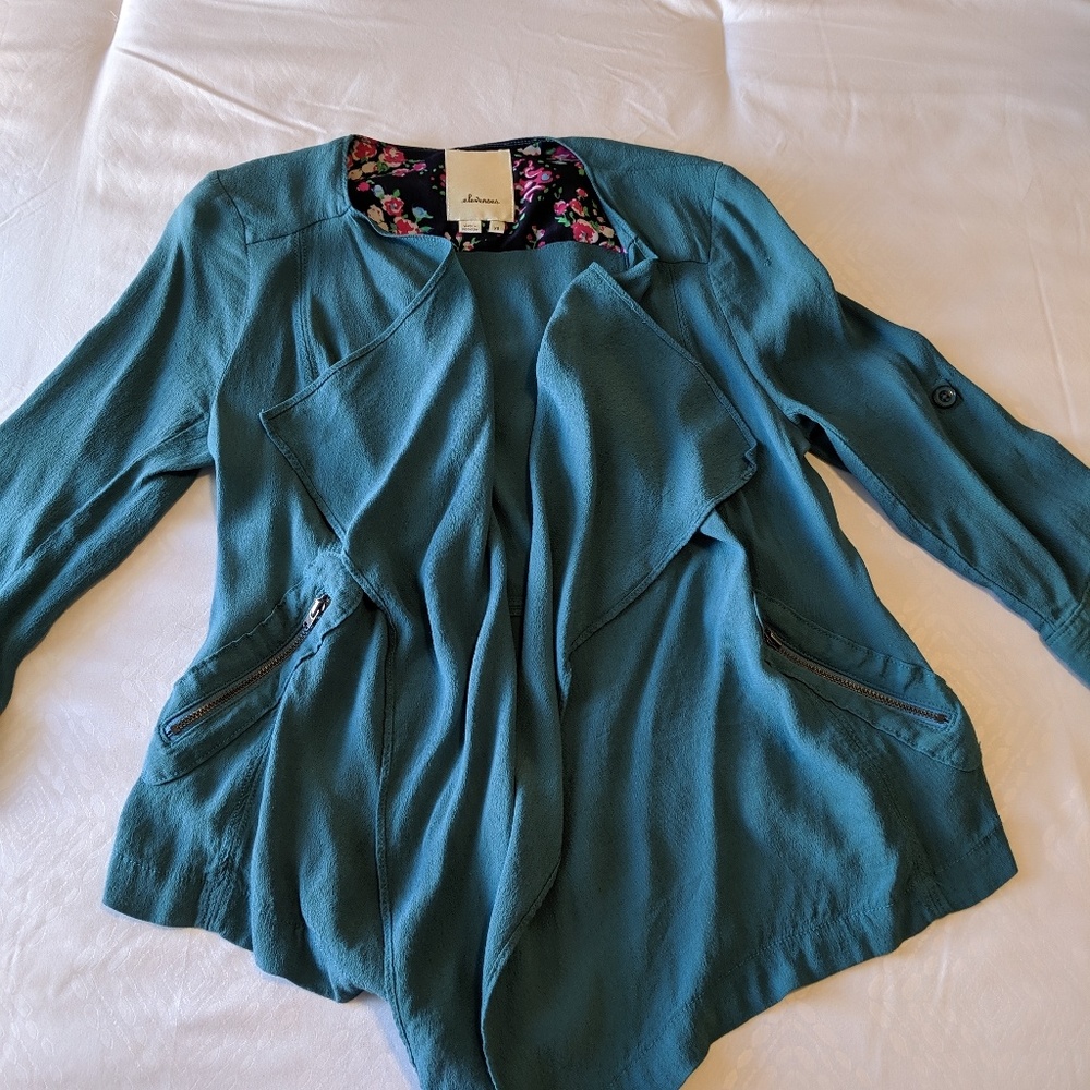 ♥️Anthropology faux blazer